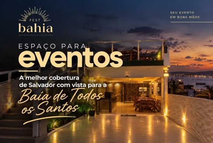 Locação de Espaço para Eventos | Salvador - Baía de Todos os Santos