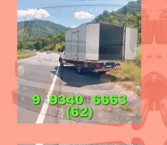 Frete disponível em Goiânia, Setor Bueno, Setor Sul, Jardim Goiás!