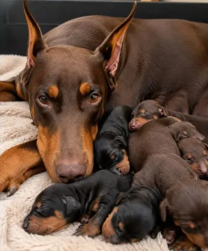 Filhotes de Doberman disponíveis