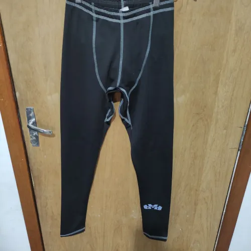 Calça de compressão masculina para treino Tam P