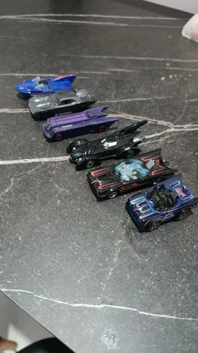 Carrinhos hot Wheels série Batman