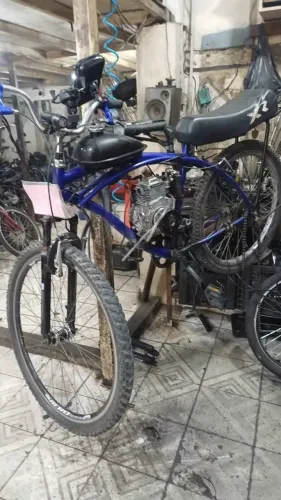 Bike 4 tempo motorizada só gasolina 49cc