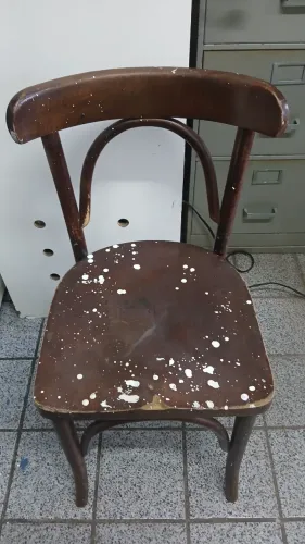 Cadeira Thonet NBB Original Madeira Curvada / Vergada (Colecionável / Antiquário)