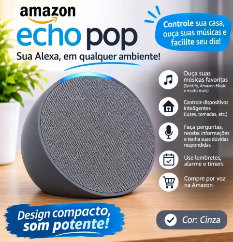 ALEXA ECHO POP NOVA
