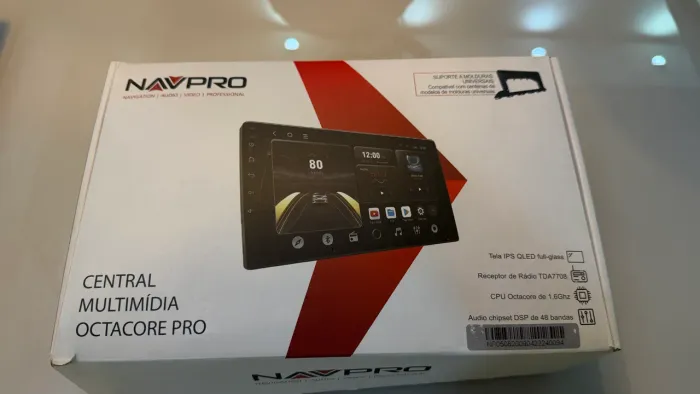 CENTRAL MULTIMÍDIA OCTACORE PRO UNIVERSAL NAVPRO 9'