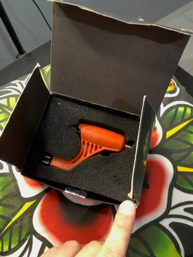 maquina de tatuagem electra pop laranja
