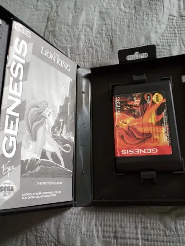Rei Leão completo Original para Mega Drive