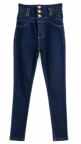 Calça Jeans Feminina Mamacita Nova Tam. 40 Cintura Alta