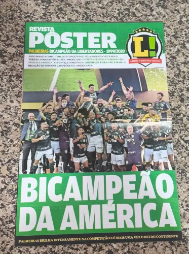 Poster Palmeiras Bicampeão da Libertadores
