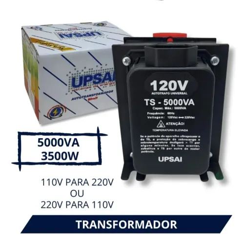 Transformador 5000va (1 ano de garantia)