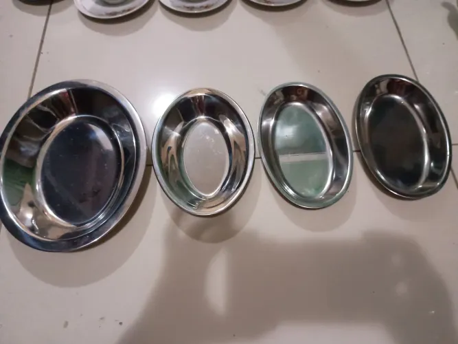 4 bandejas inox
