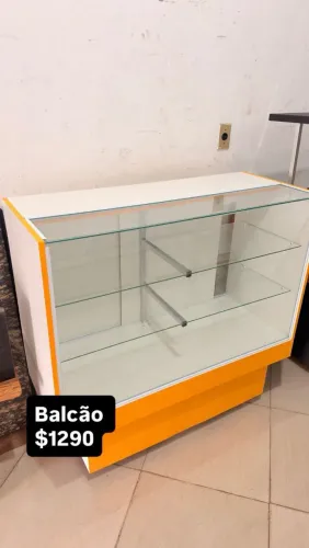 balcão expositor natural novo 