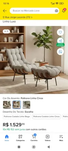Poltrona Costela de Adão