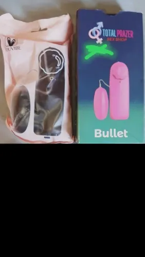 Mini Massageador Bullet Rosa - Novo Lacrado