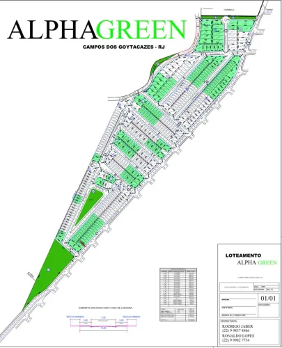 Vendo terreno no AlphaGreen / R$100,000