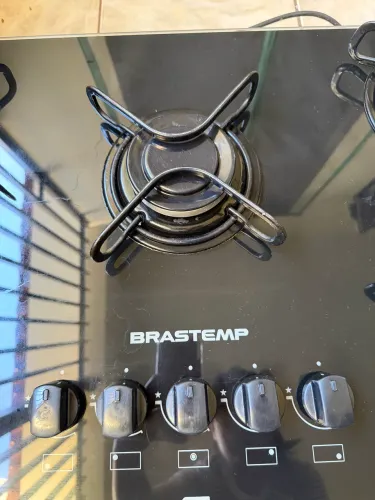 cooktop 5 bocas automática brastemp