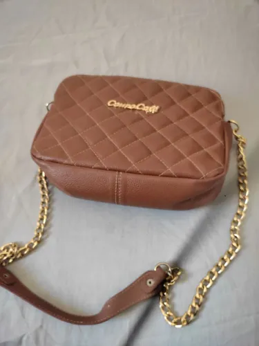 Bolsa couro café