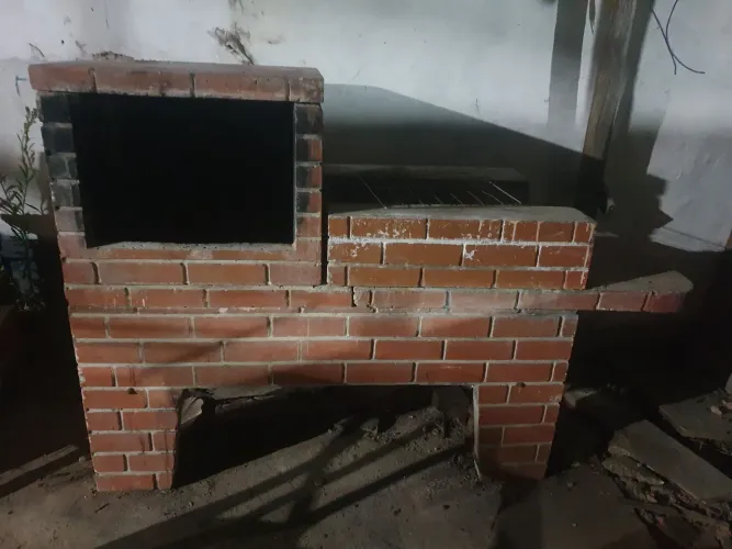 Fogão a lenha pré moldado