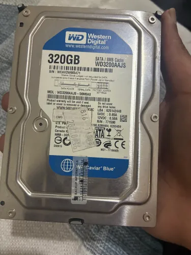 HD 320gb PC - WD WESTERN