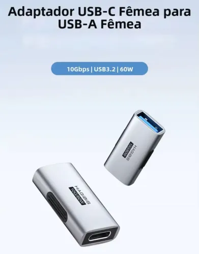 Adaptador Tipo C para USB A