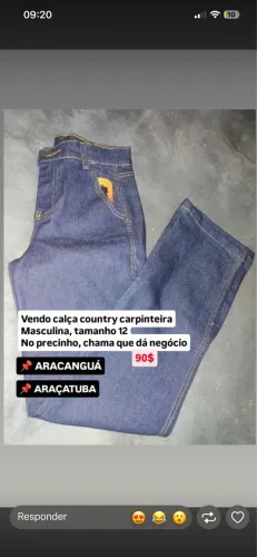 Calça infantil
