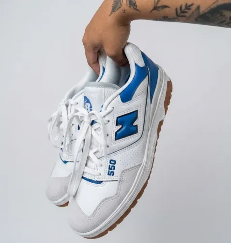 Tenis New Balance 550 azul 