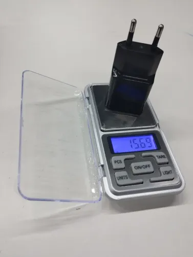Mini Balança Digital De Alta Precisão P/ Bolso Pesa Até 500g 3zeros