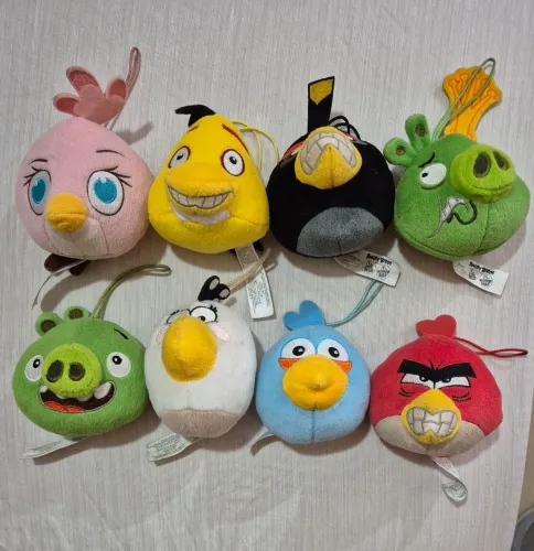 Coleção completa Angry Birds McDonald's 2015