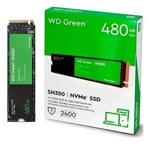 SSD nvme 480gb WD GREEN