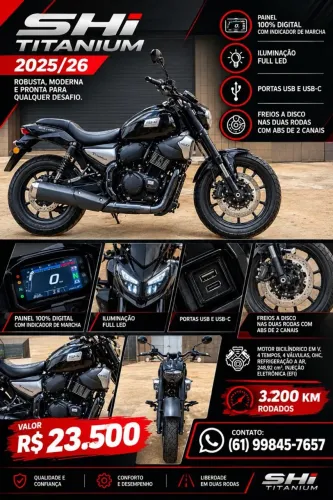 Shineray Titanium 250 EFI 2026