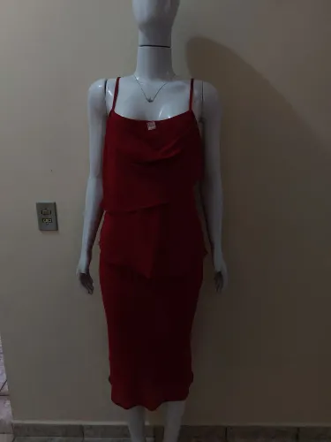 Conjunto Vermelho Tamanho M