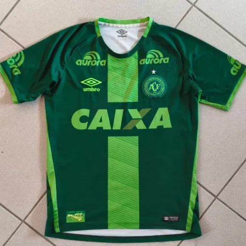 camisa original 2016 chapecoense umbro verde tamanho p 2017