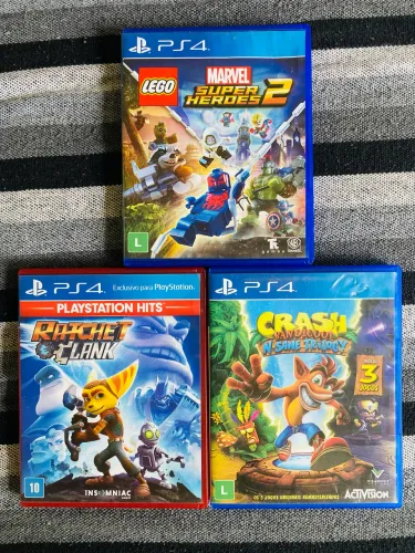 Jogos ps4 (3 jogos)
