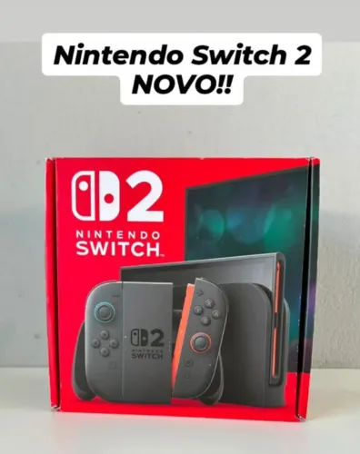Nintendo Switch 2 - Nota fiscal e Garantia Nacional