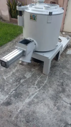 Aglutinador de correias, misturador, aquecedor, resfriador