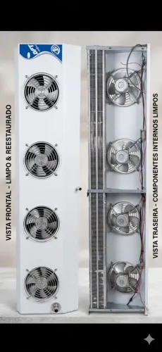 Evaporador Industrial Deltafrio DFT - 4 Ventiladores