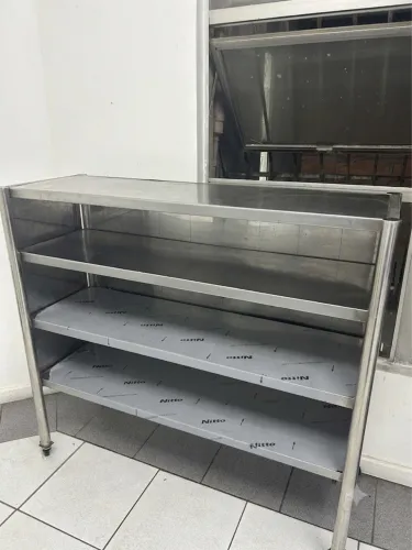 ? **Carrinho em Inox Escovado - Excelente Estado!**