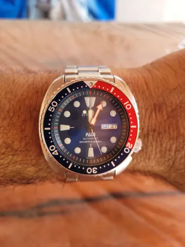 Relógio seiko turtle padi 