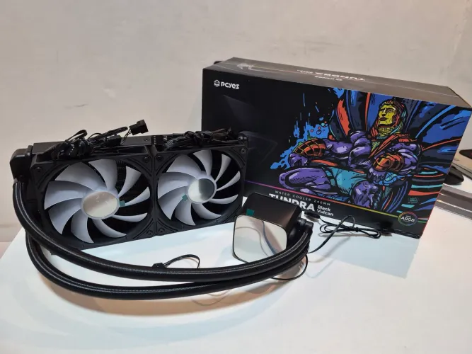 Water cooler 240mm argb pcyes - entrega grátis!