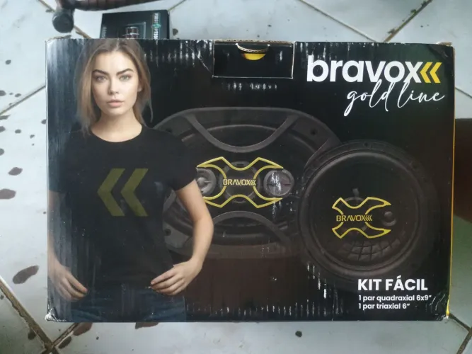 Kit fácil Bravox golf line som automotivo 