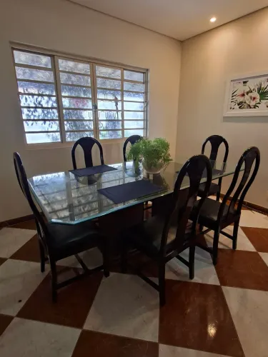 LINDA mesa de vidro 2,20 x 1,10