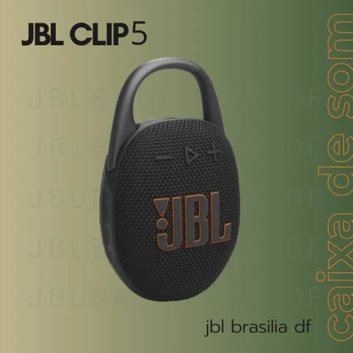 JBL CLIP 5 ( LACRADA - GARANTIA DE UM ANO - NOTA FISCAL NO SEU NOME)