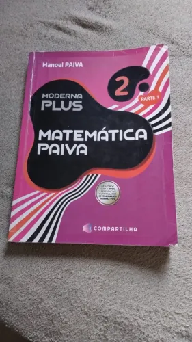 Livro moderna plus matematica parte 1 , bem usado!