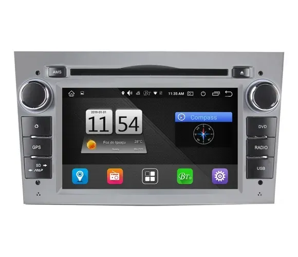 Central Multimidia Vectra Meriva Montana Corsa Nova Na Caixa Android M1 Gps Tv Full Hd