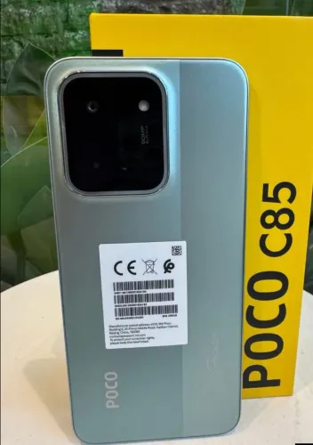 Celular POCO C85 NFC 128GB 6GB - Novo Loja física com Garantia 