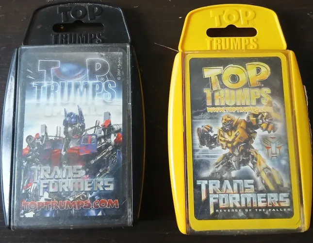 TRANSFORMERS LOTE SUPER TRUNFO IMPORTADO