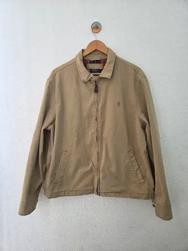 jaqueta polo ralph lauren khaki gg
