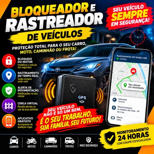 bloqueador monitoramento histórico e cerca