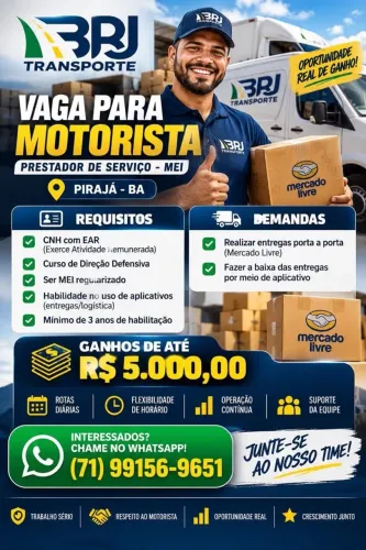 Venha trabalhar com a gente!