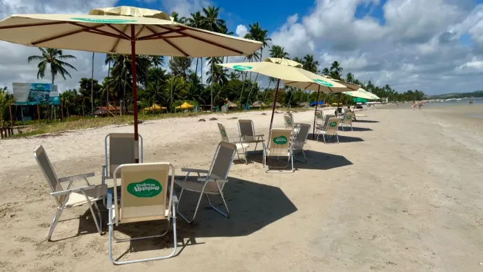 Studios pé na areia na Praia dos Carneiros - Atlântico 